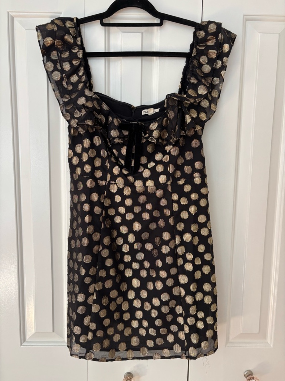 For Love & Lemons Lottie Ruffle Mini Dress